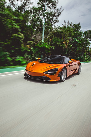 2019-MCLAREN 720S-CONVERTIBLE ORANGE/BLACK-1